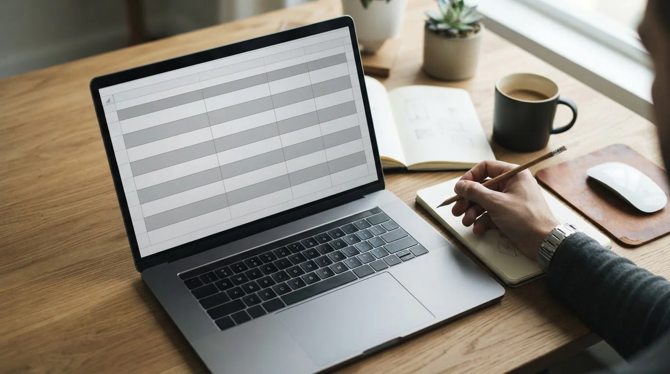 Tabla comparativa de nueve operadores con licencia en una pantalla